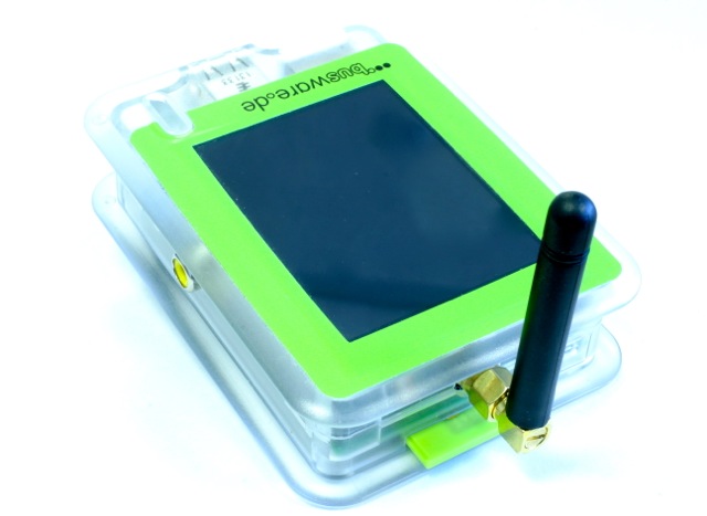 CCD with case and shorten microSD adapter