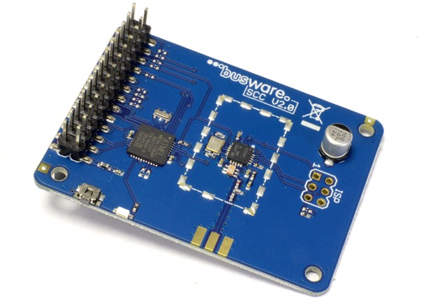 HAT-like shaped V2 board
