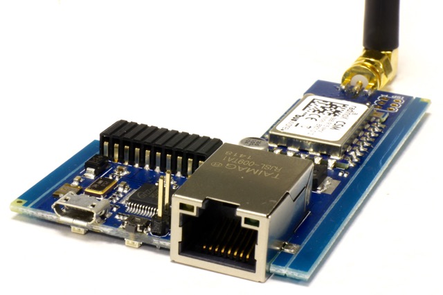 CC1101-USB-Network + a PIGATOR module slot