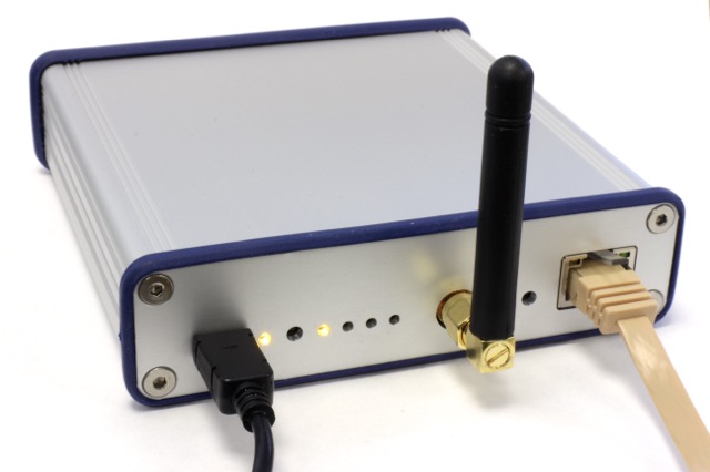4-port BUSSER in aluminium housing