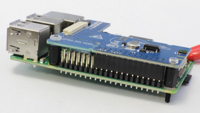 be aware of the small gab (1mm) at the GPIO header