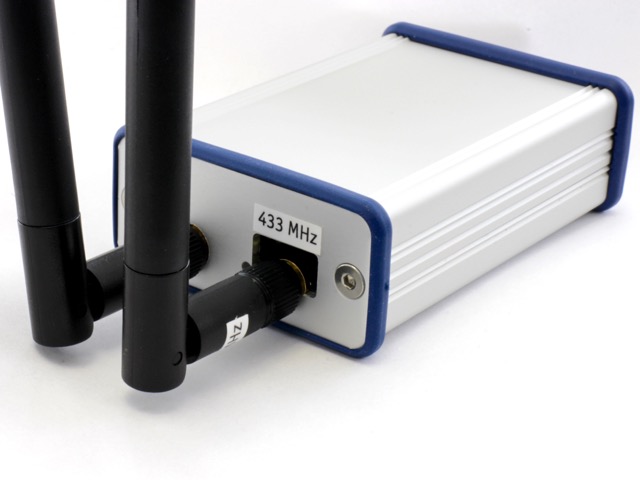 second CC1101 interface loaded in aluminium housing