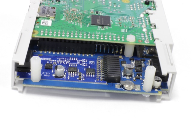 POD w/ Pigator modul mounted in DIN-rail case