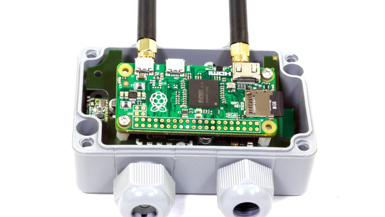 Scanner unit in waterproof housing