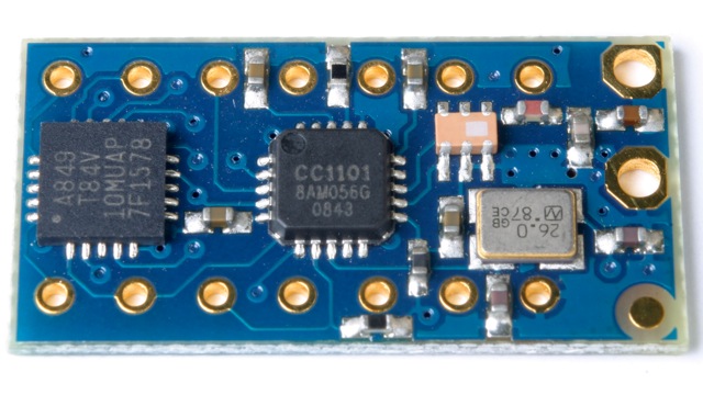 CPM with ATtiny processor mounted